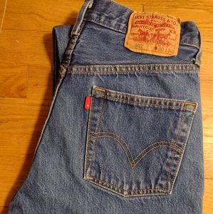 Levi's 501 Blank tab Button Fly Jeans